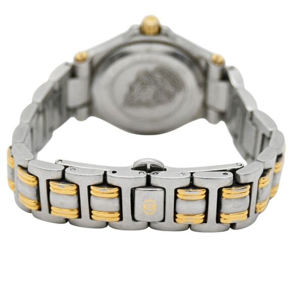 Gucci Two-Tone Stainless Steel GG Logo Watch 9040L